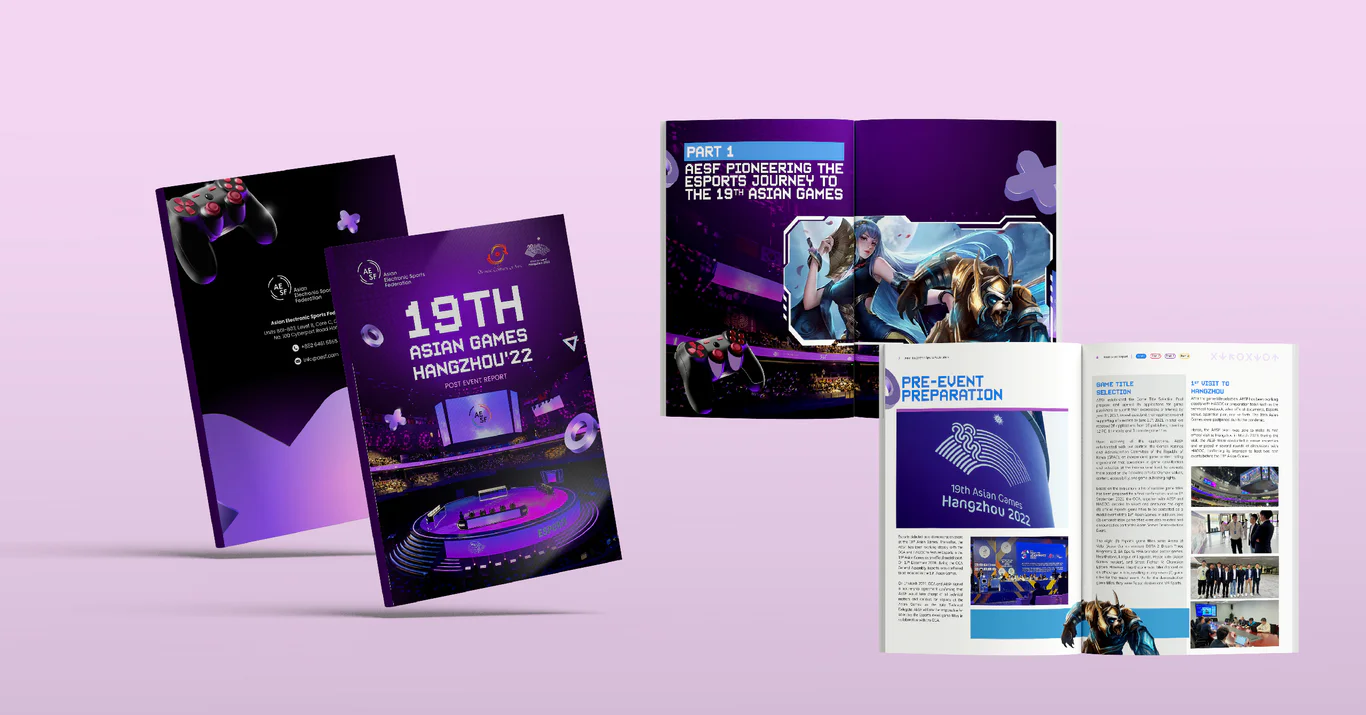 AESF Asian Games Post Event Report Design
