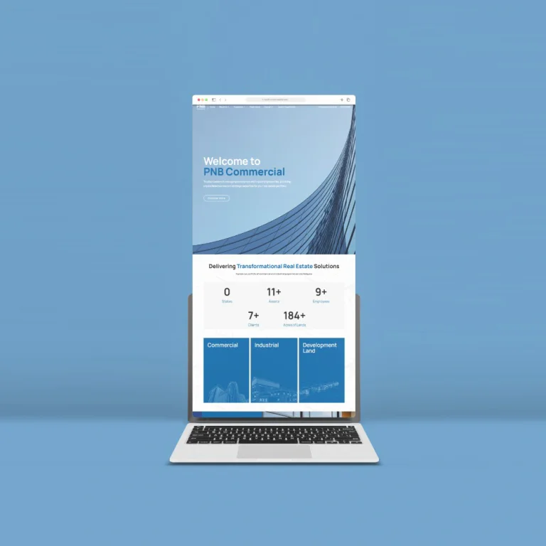 PNB Commercial — Corporate Website for Property Management