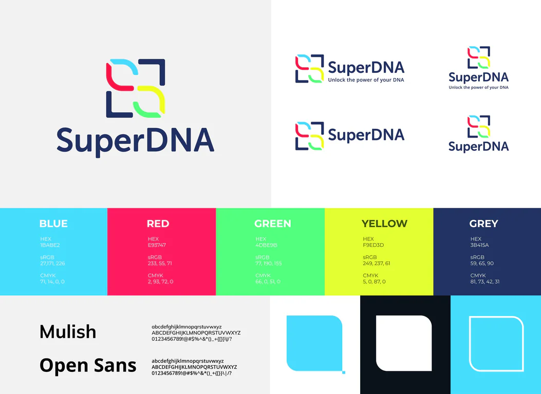 Superdna Branding PAGE LOGO portfolio image